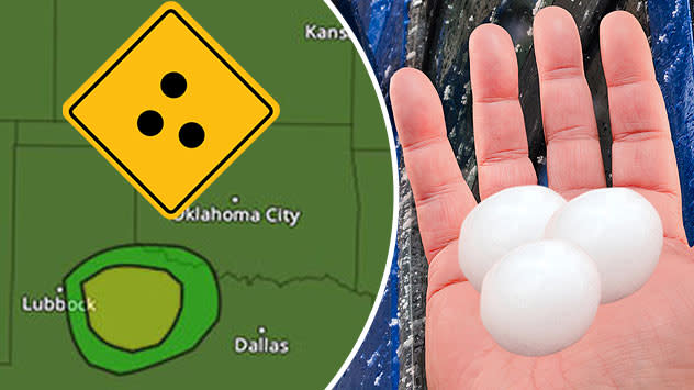 A Few Texas Storms: Large Hail Likely Across Panhandle – Weather News