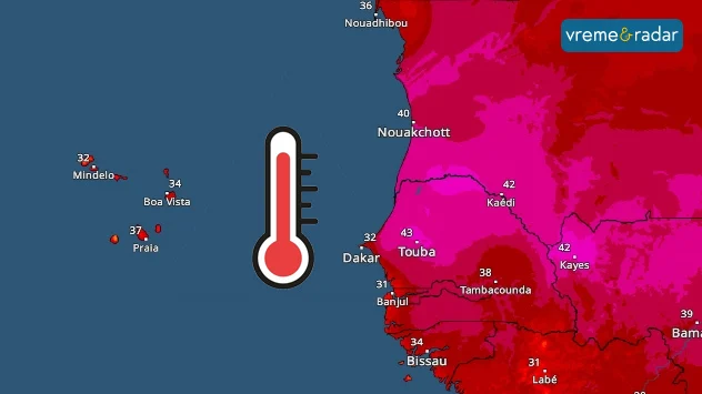 Vrućine na zapadu Afrike