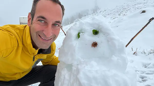 Schnee in den Alpen - David Volken berichtet