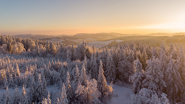 Wintermorgen Kahler Asten