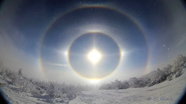 halo fenomen, prstenovi oko Sunca
