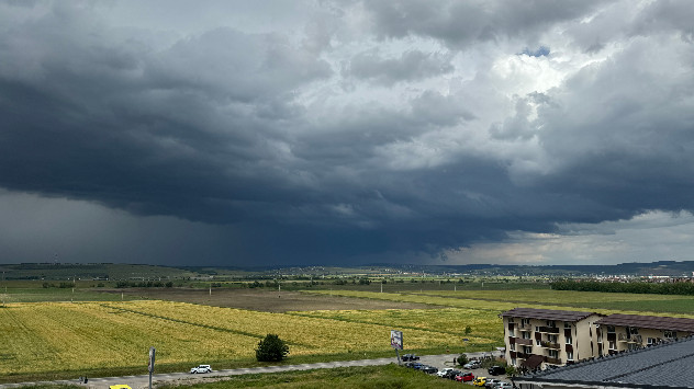 Furtună în Sibiu