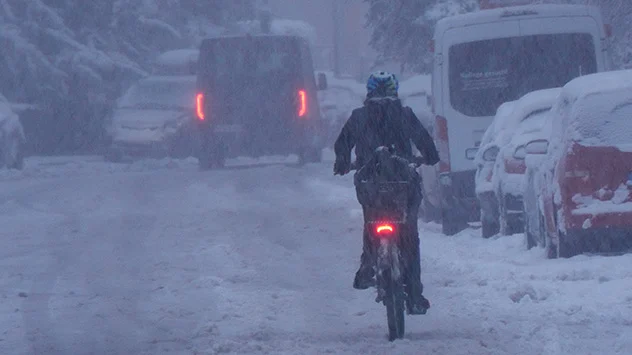 Schnee in Frankfurt und WetterRadar