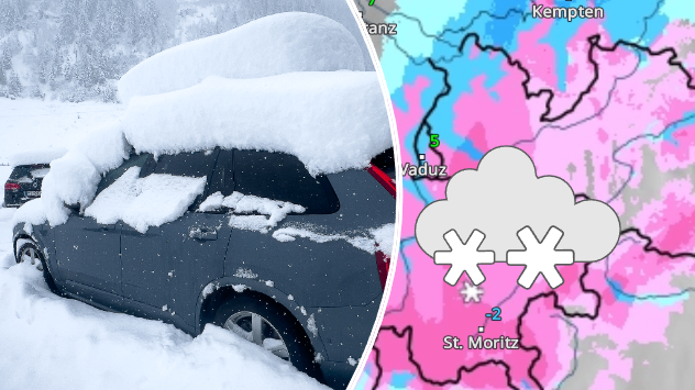 Alpe: Pala temperatura i snijeg, >30cm