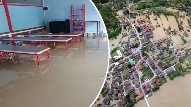 Izlijevanje Une, poplave u Zadarskoj županiji