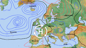 In der nächsten Woche sehen die Wettermodelle mehrheitlich eine Wetteränderung. 