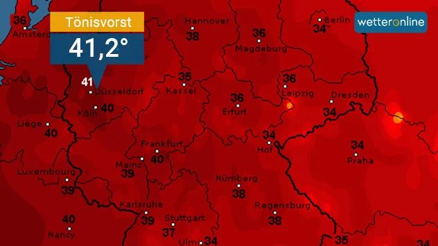 Am 25. Juli 2019 wurde der Allzeit-Temperaturrekord in Deutschland aufgestellt. 