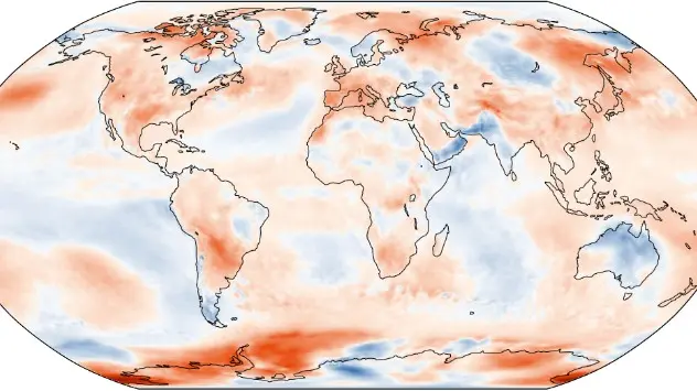 Глобальні кліматичні аномалії липня 2022 року.