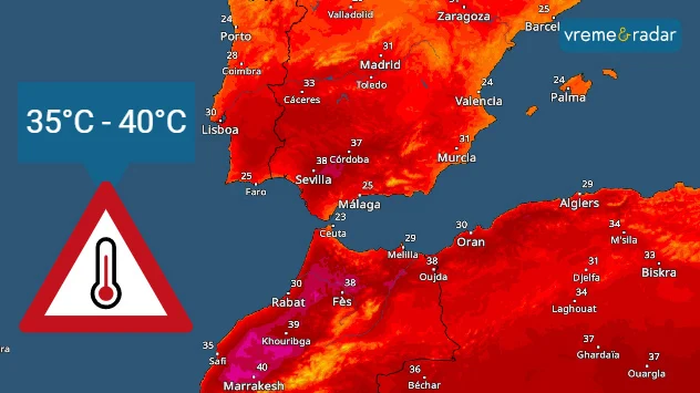 Toplotni talas u Španiji