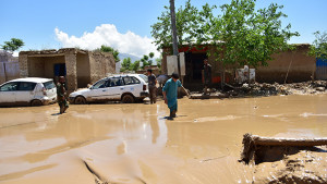 Überschwemmungen in Afghanistan (c) dpa
