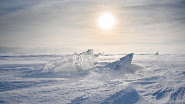 Météo & Radar - Antarctique - Record de douceur au Pôle Sud