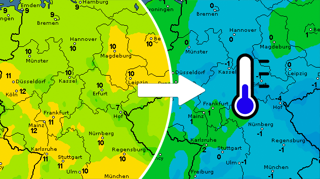 14TageWetter für Deutschland Nächste Woche 10 Grad kühler