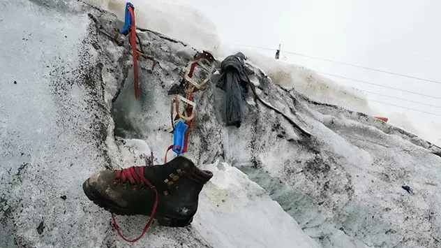 topljenje ledenjaka donijelo ostatke planinara