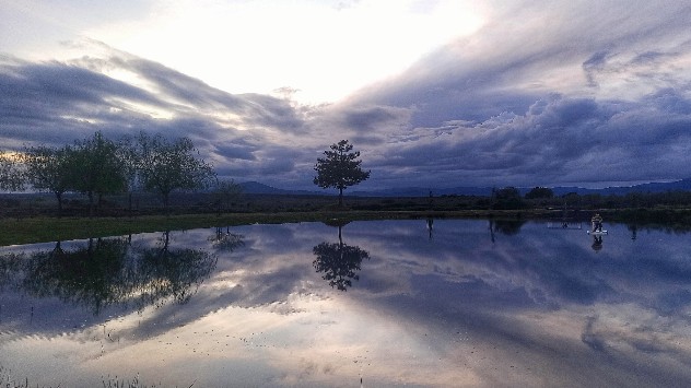 En Ahigal, provincia de Cáceres, también se observó nubosidad significativa. 