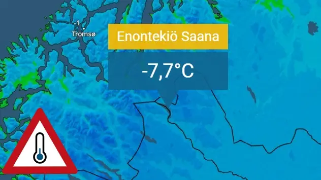 Record de frig în Finlanda