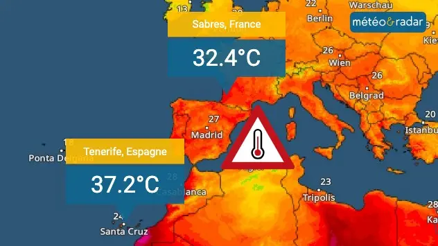 chaleur europe 
