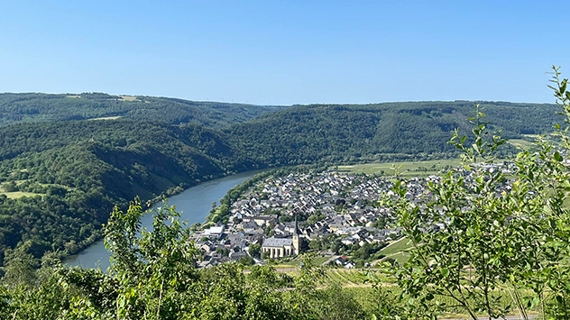 Mosel blauer HImmel