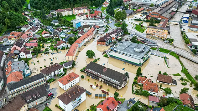 Hochwasser Slowenien