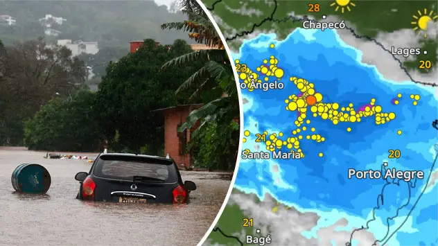 Brasilien Überflutungen