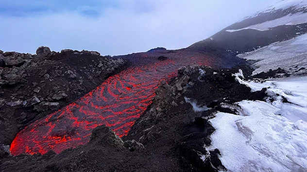 vulcano, etna, eruzione, geologia, lava