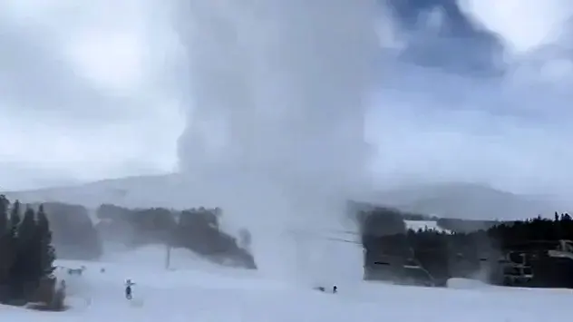 Snježni tornado u Coloradu