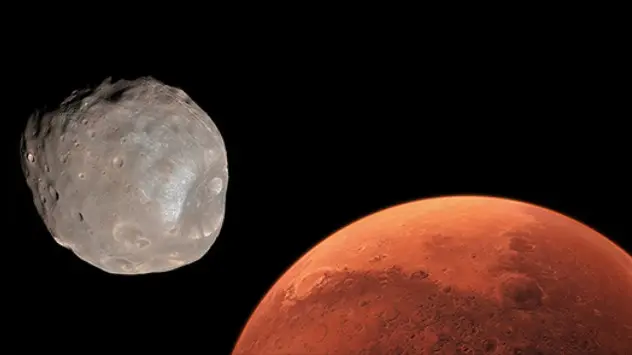 Phobos der Marsmond