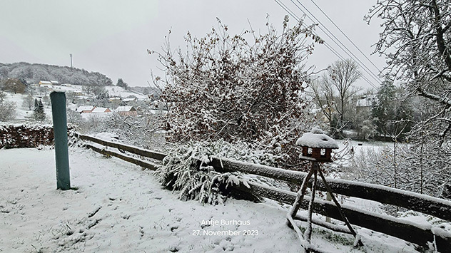 Schnee in der Südeifel