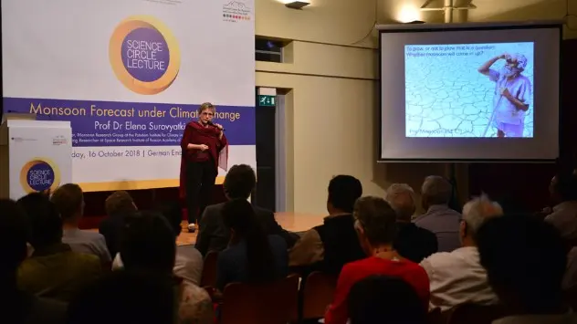 Lecture by Elena Surovyatkina at German Centre for Research and Innovation (DWIH) in New Delhi