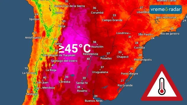 Toplotni talas u Argentini