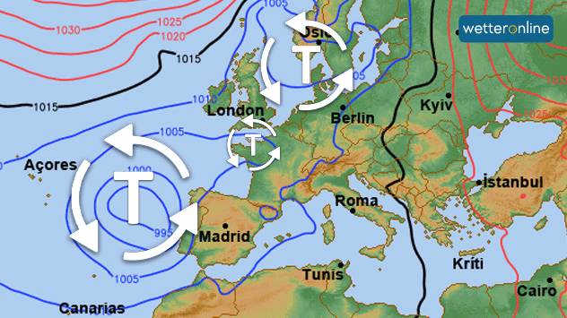 Weather 14 days: lows become more intrusive – More snow regionally