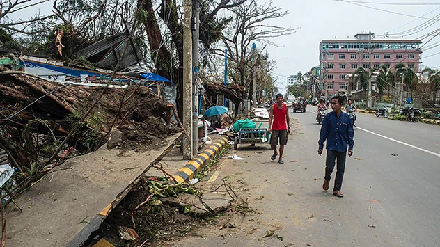 Schäden nach Zyklon MOCHA im Golf von Bengalen