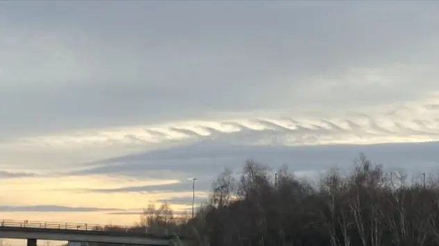 Este tipo de nubes se avistaron también a inicios de año en Hampshire (Inglaterra).