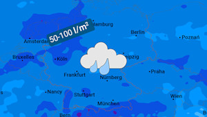 Viel Regen bis zum Monatswechsel