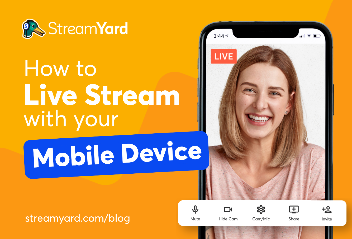 How To Live Stream From Your Mobile Device