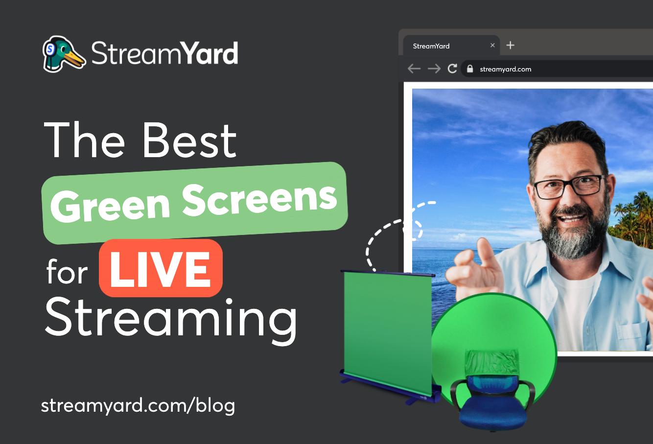 The Top 7 Green Screens for Streaming in 2023 – Restream Blog