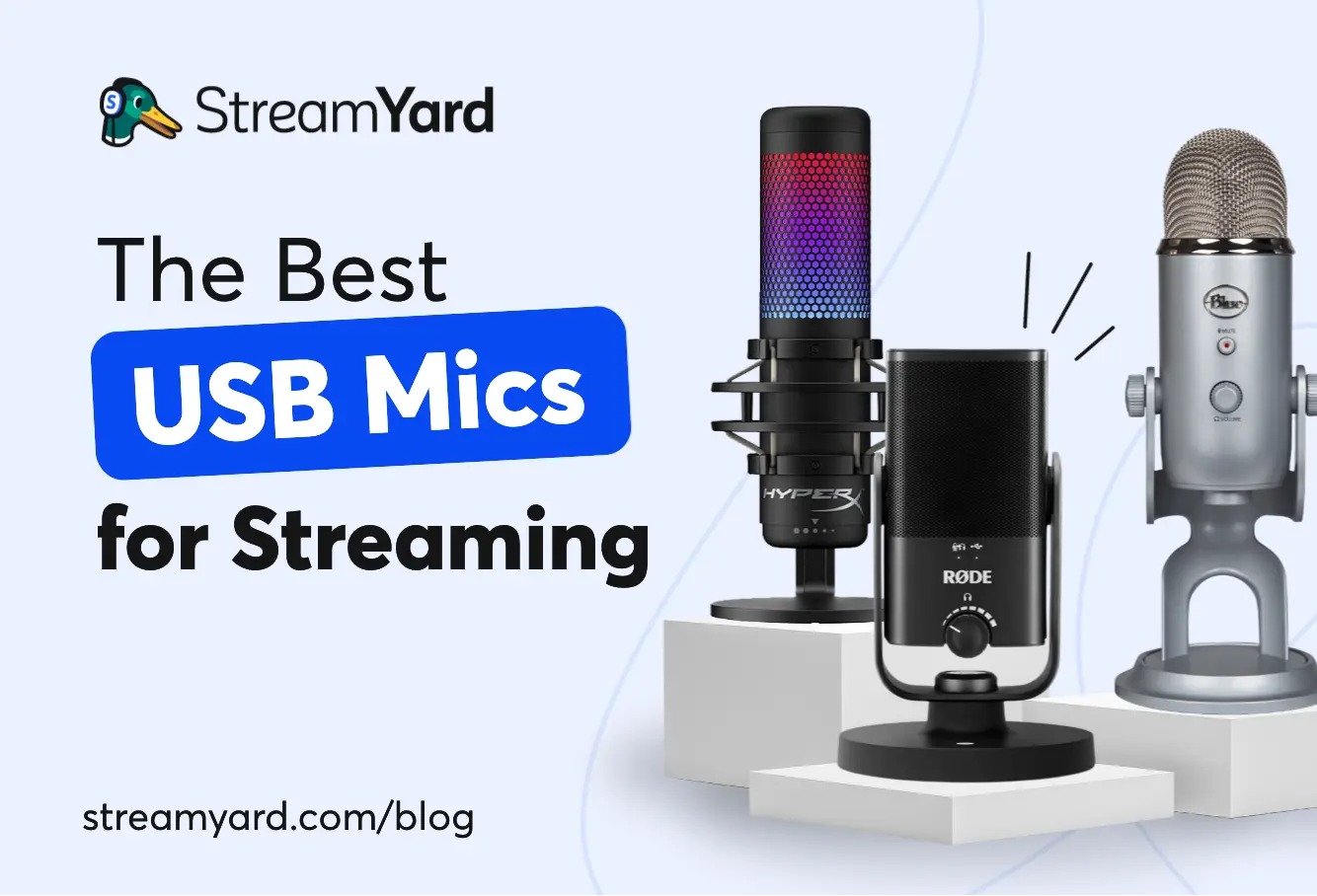 Best microphones for streaming