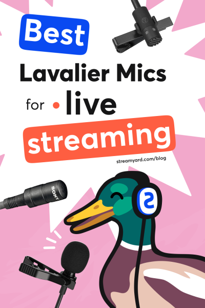 Top 7 Lavalier Microphones for Streaming – Restream Blog