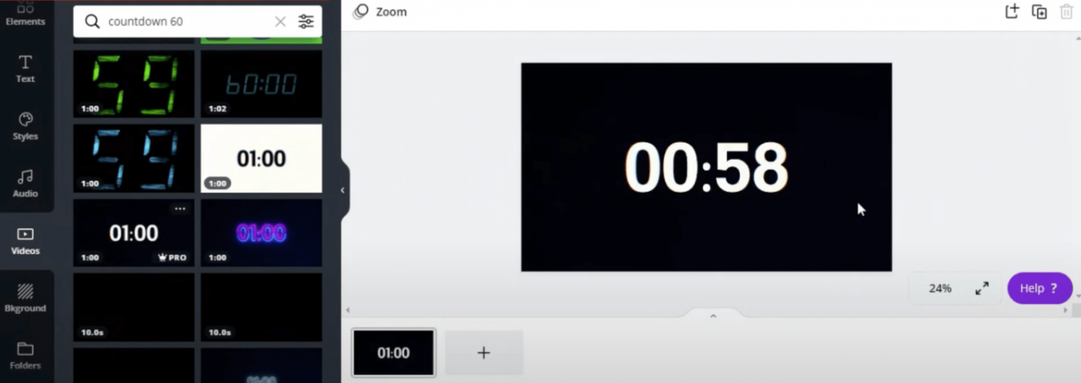 how to create a livestream countdown timer 