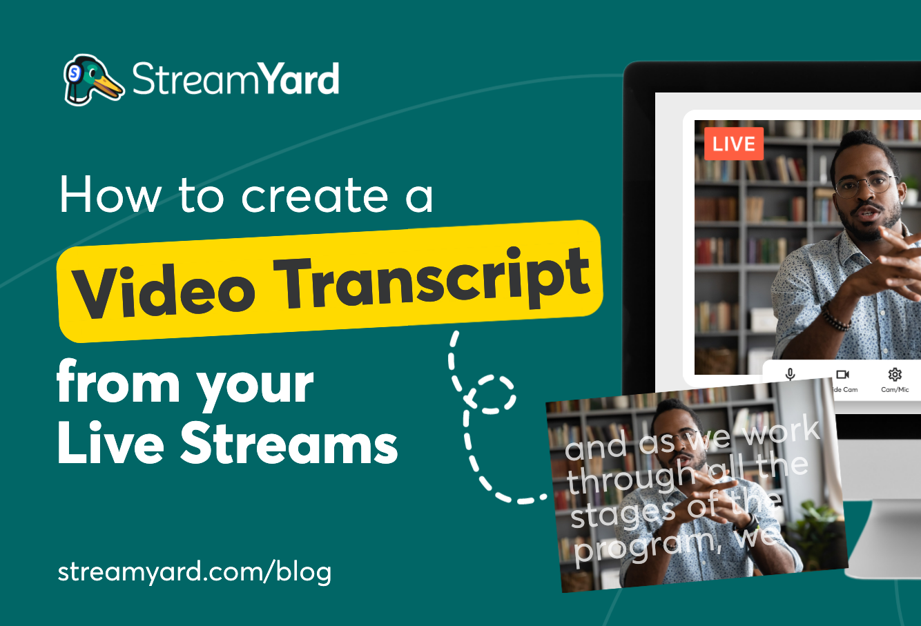 How To Create A Video Transcript From A Live Stream