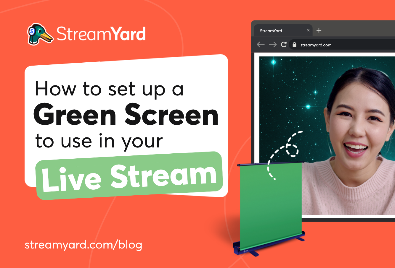 How To Set Up A Green Screen For Live Streaming