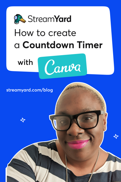 Create a Branded Livestream Countdown Timer in 3 Easy Steps