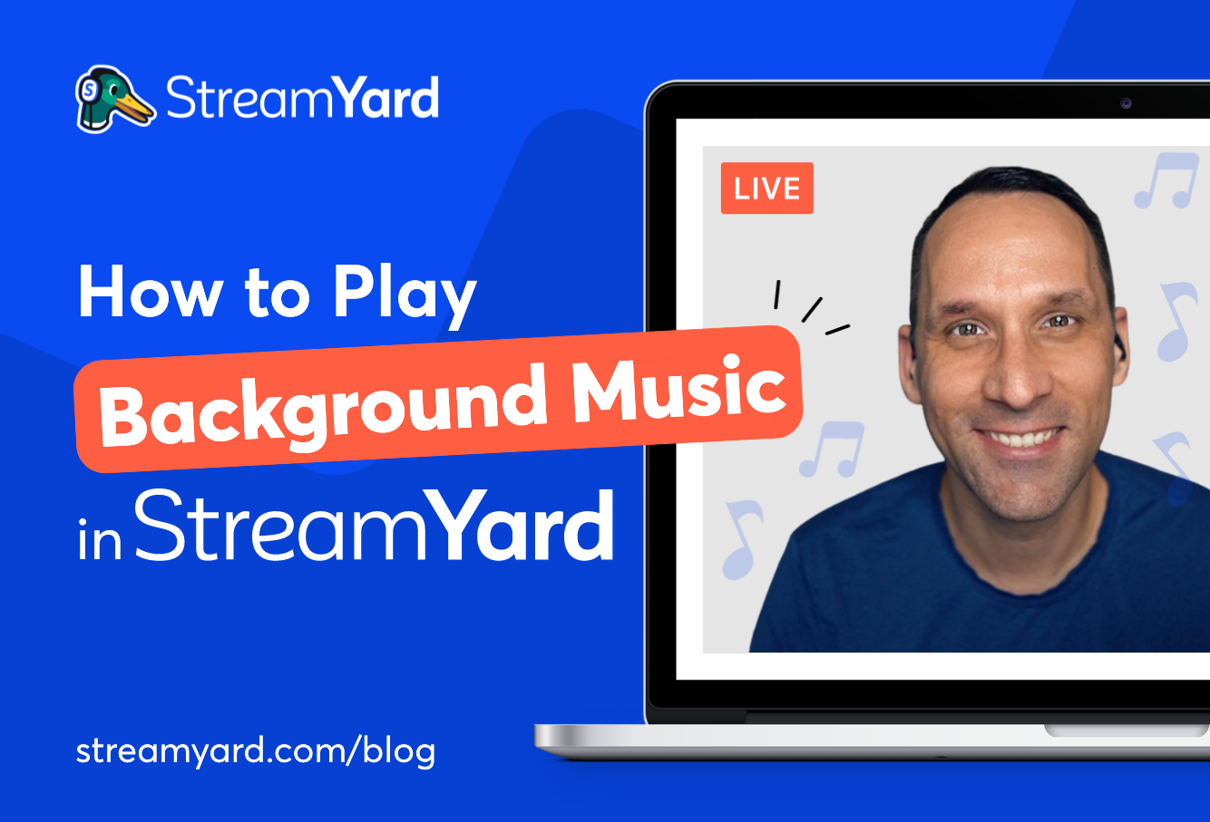 How To Play Background Music In StreamYard