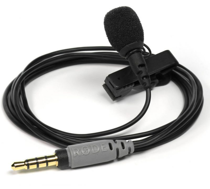 ayex LV-10 Professional Lavalier Microphone with Wind Protection and Clamp  for Universal Use for Interviews, Live Streams, etc.