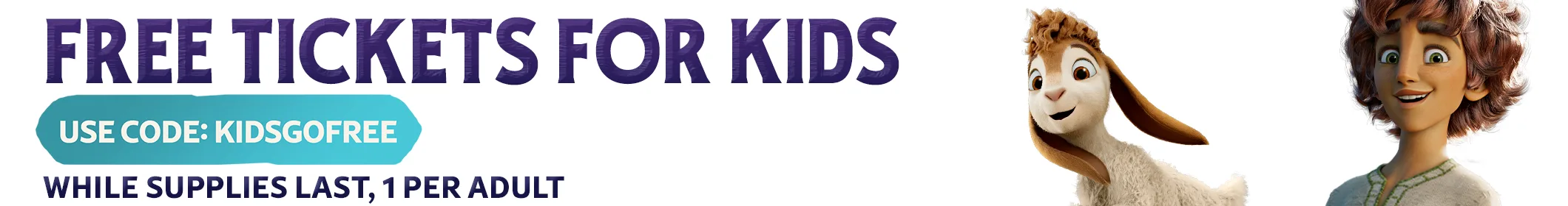 KIDSGOFREE banner