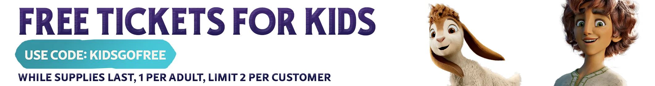KIDSGOFREE banner