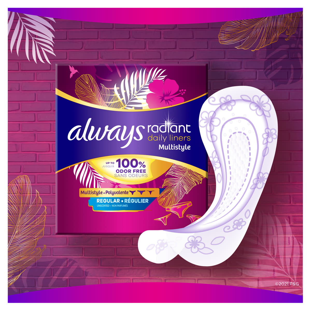 Protèges slips longs | Always®