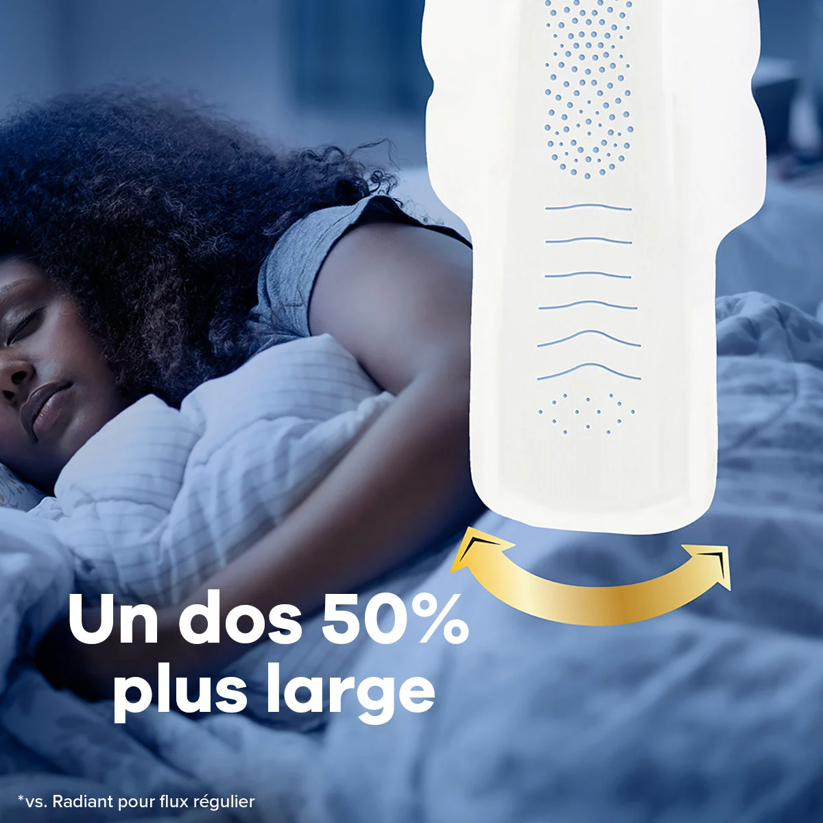Serviettes hygiéniques Always Infinity, Taille 4, de nuit, avec ailes |  Always®
