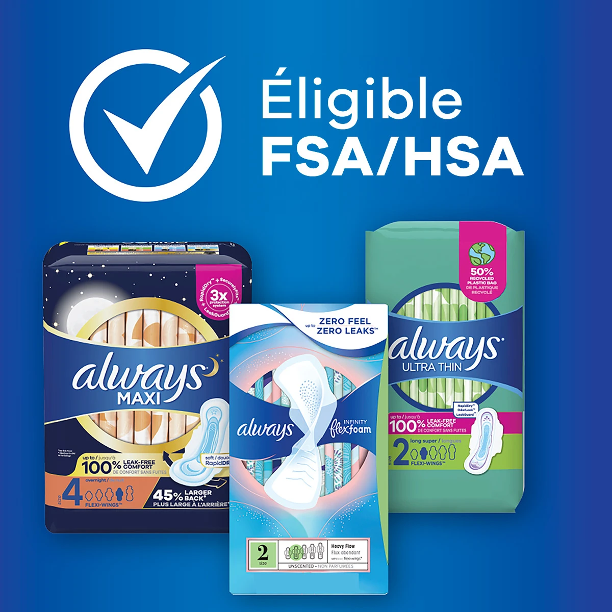 Admissible aux FSA/HSA
