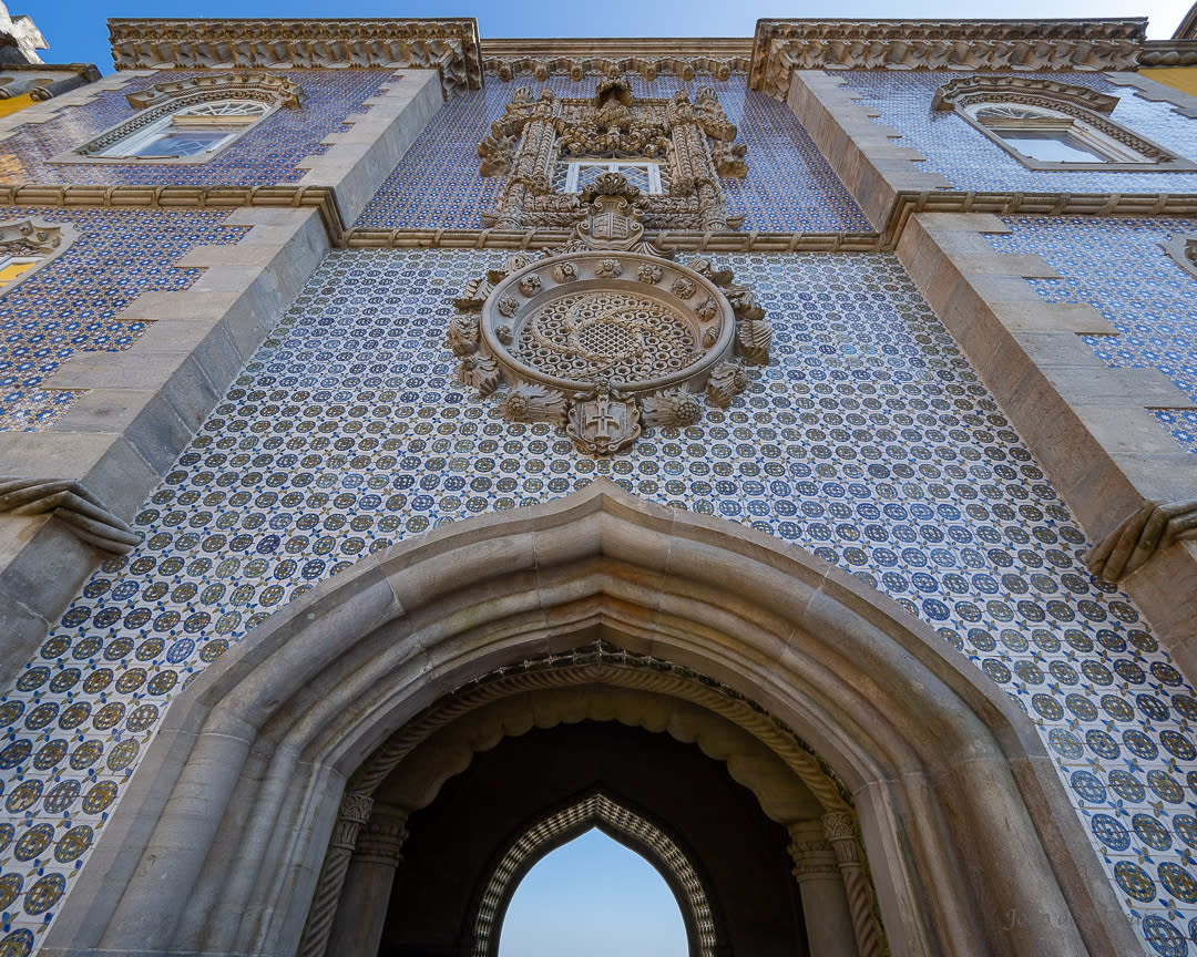 Pena Palace, entrance