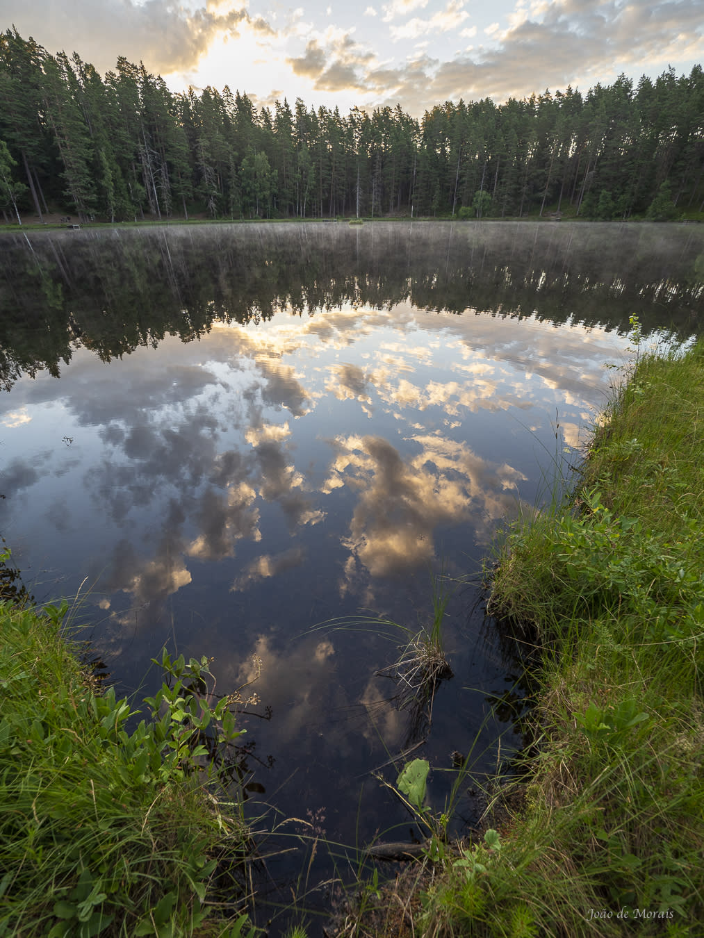  Idyllic Scandinavian landscape 